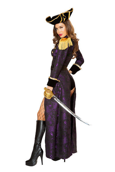 10104 - Confidential Society 4pc Pirate Queen Costume