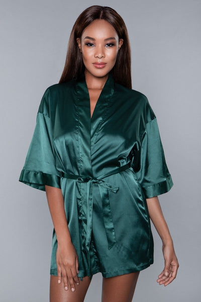 Getting Ready Robe Forest Green