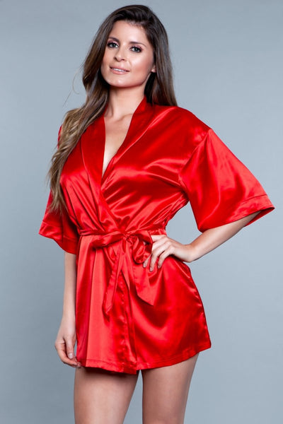 Getting Ready Robe - Red
