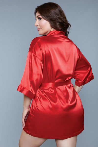 Getting Ready Robe - Red