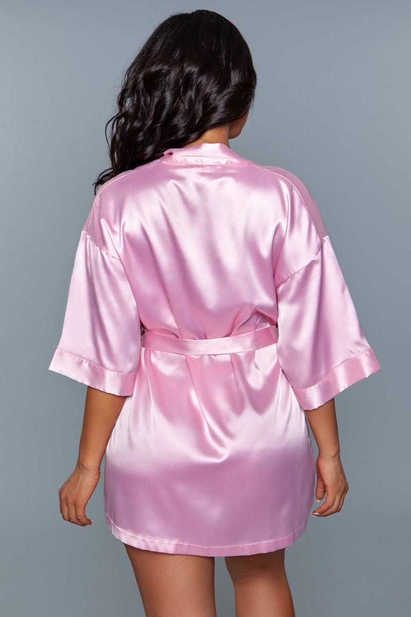 Getting Ready Robe Rose Pink