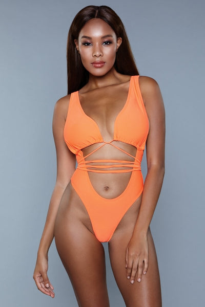 Makayla Swimsuit Orange