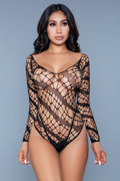 Let Me Love You Bodysuit Black