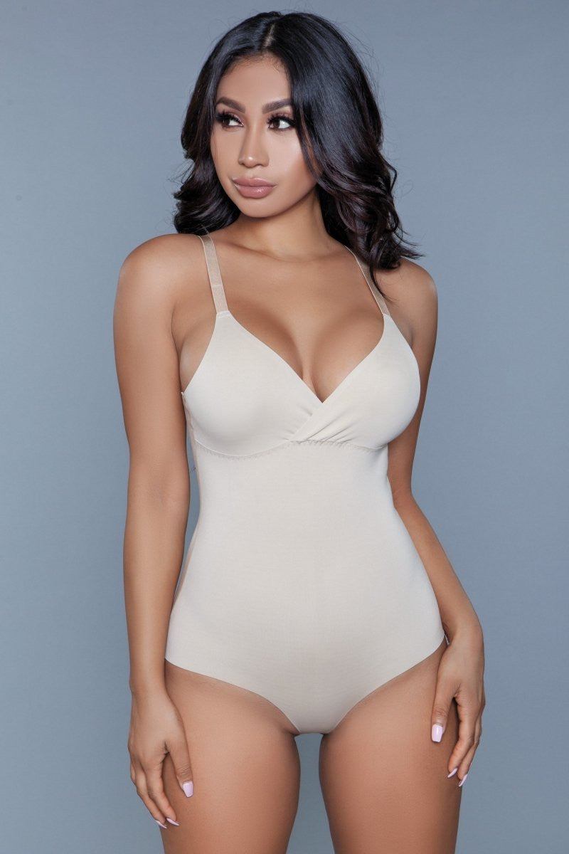 What Waist Shapewear Bodysuit Nude