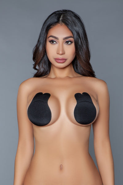 Bunny Nipple Cover Black