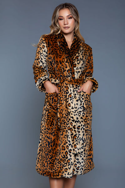 Leopard Robe