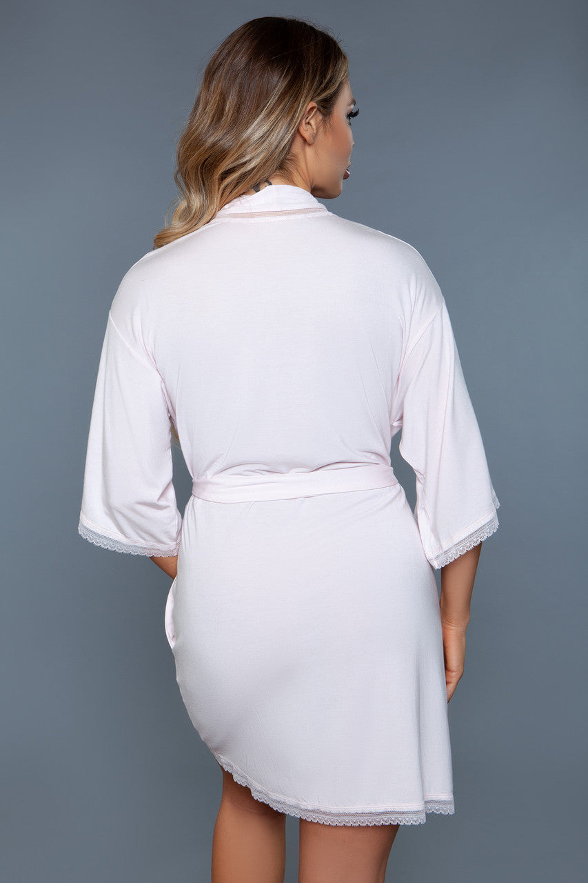 Sylvie Robes Blush Pink