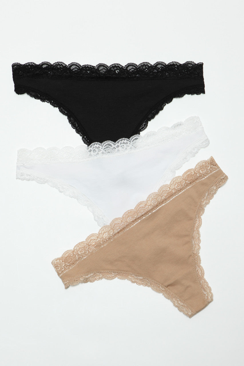 Mandy Thong 3 Pack