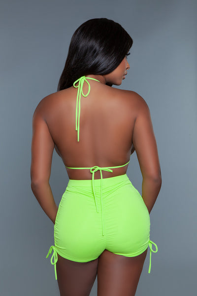 Sun Kissed Bikini Neon Green