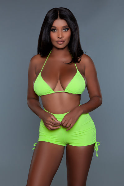 Sun Kissed Bikini Neon Green
