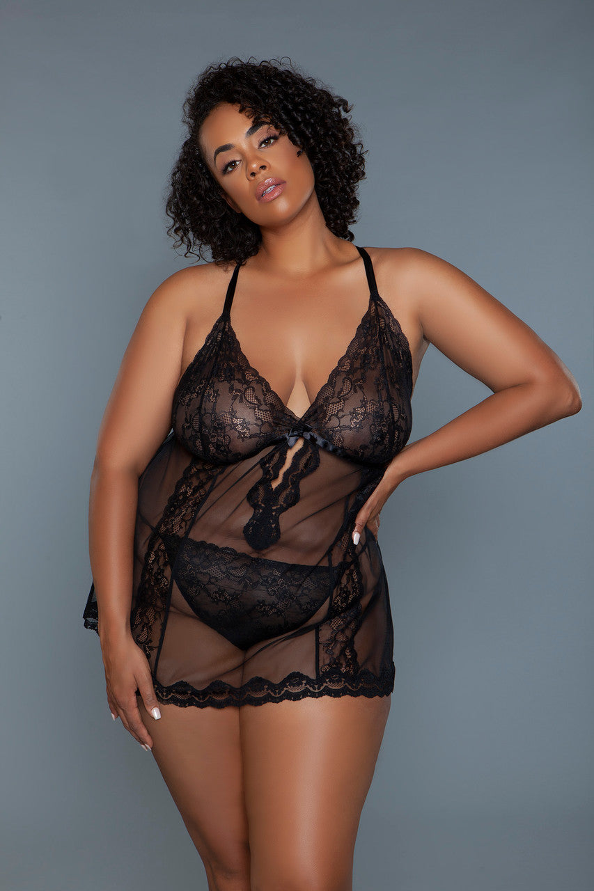 Bridgette Babydoll Black
