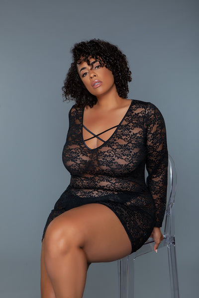Lynn Chemise Black