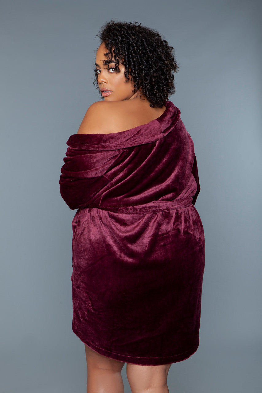 Kaylee Robe Burgundy