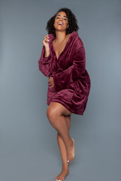 Kaylee Robe Burgundy