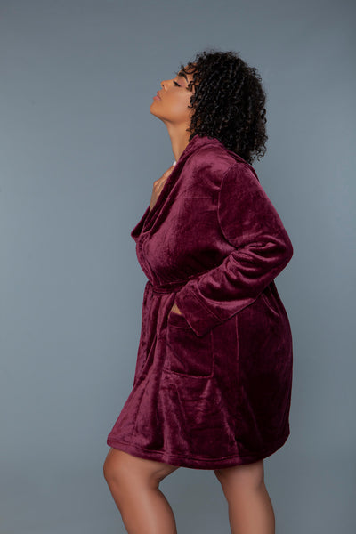 Kaylee Robe Burgundy