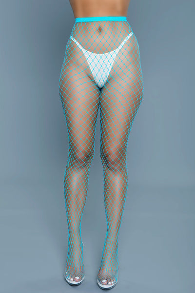 Can't Back Down Pantyhose Turquoise
