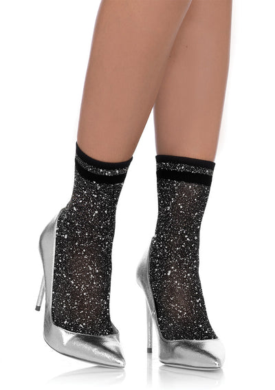 Lurex Anklets