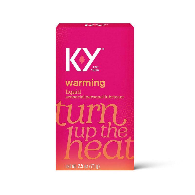 K-Y Warming Liquid Personal Lubricant 2.5 oz.