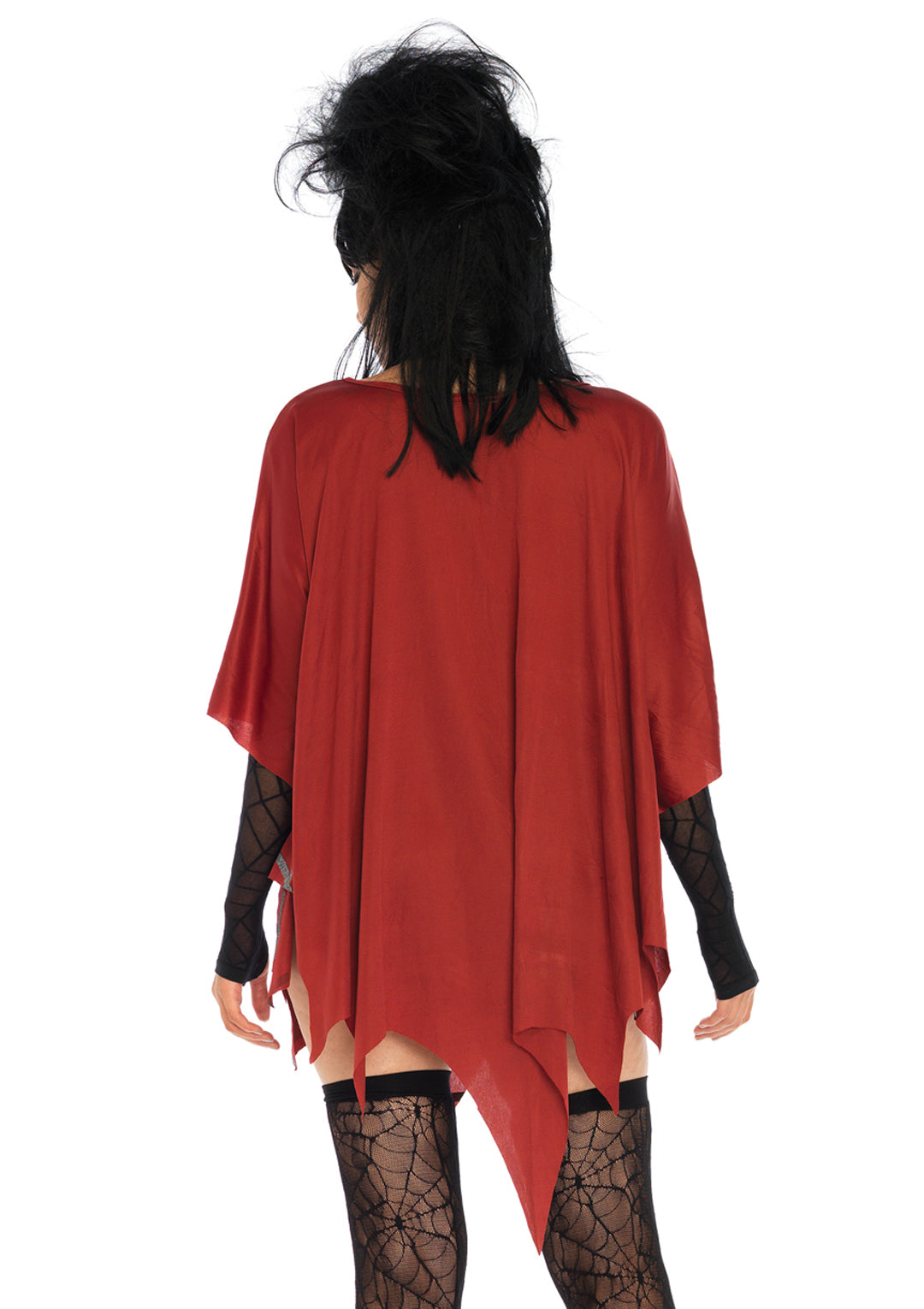 Glitter Web Poncho