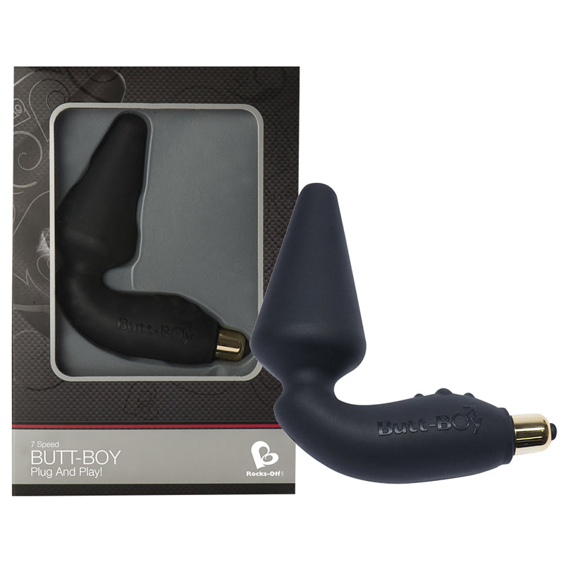 Rocks-Off Butt-Boy (Black)