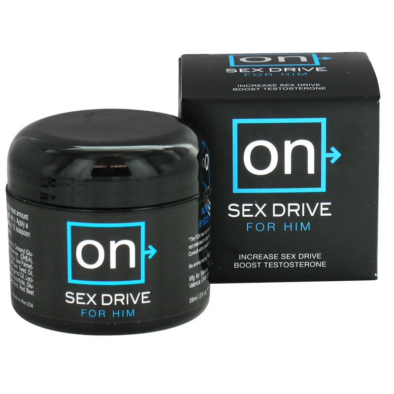 Sensuva ON Sex Drive Testosterone Cream 2 oz.