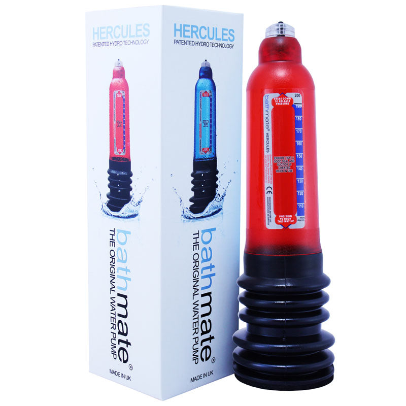 Bathmate Hydromax X30 Penis Enlarger Brilliant Red