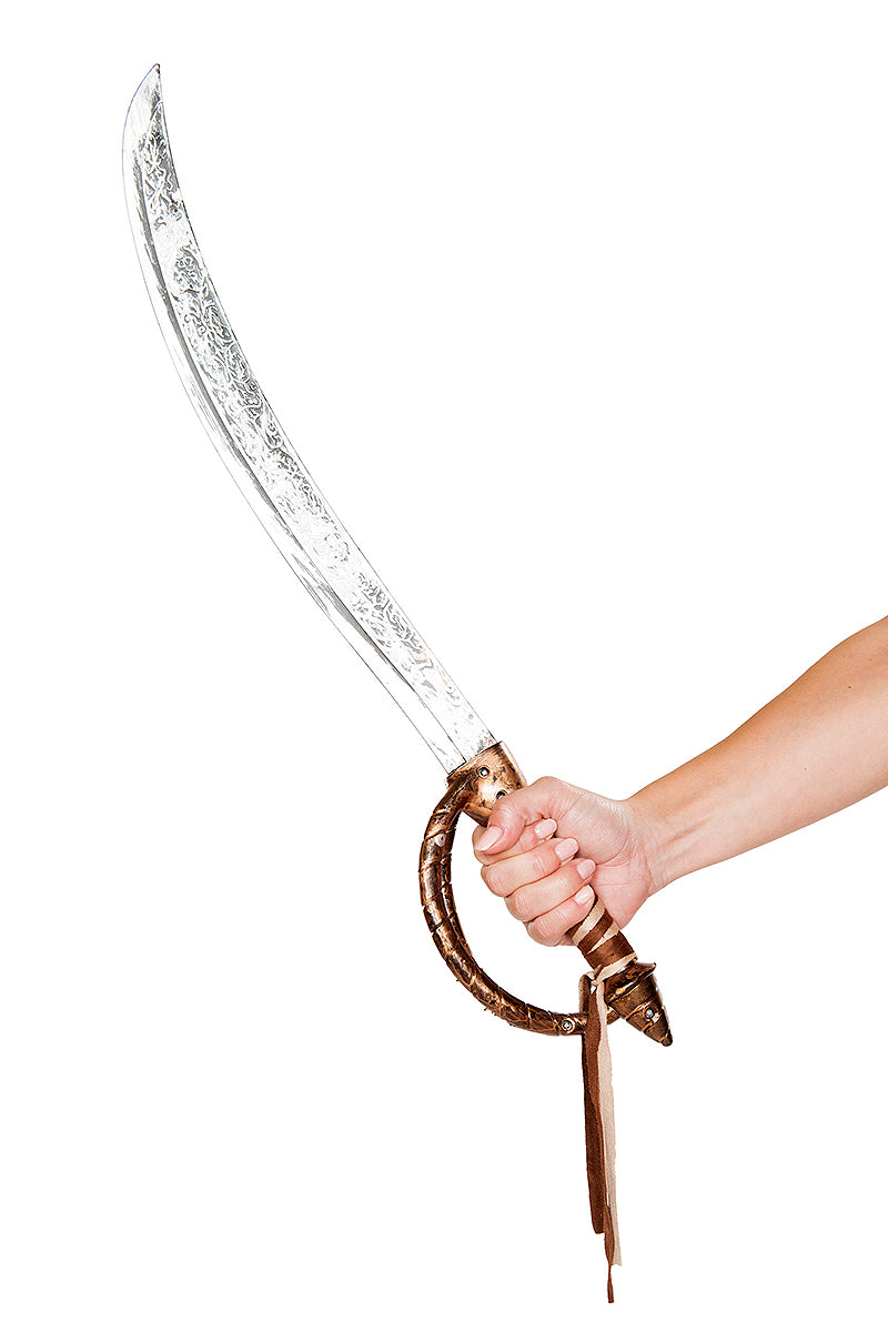Pirate Sword with Suede Tassel Details