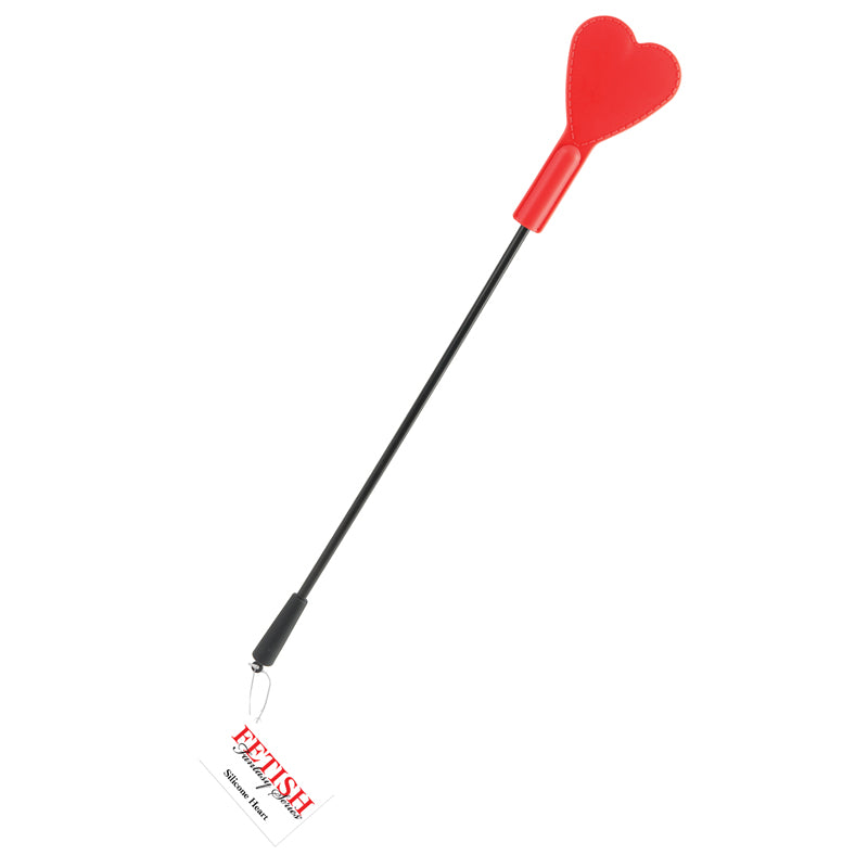 Pipedream Fetish Fantasy Series Silicone Heart Crop Red