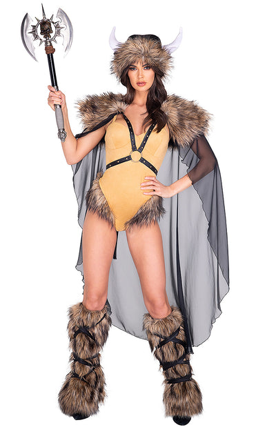 3-Piece Medieval Viking Costume