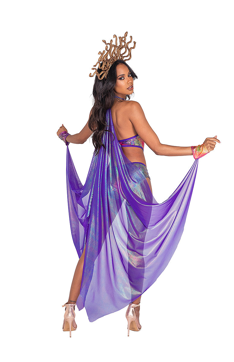 2-Piece Mesmerizing Medusa Costume