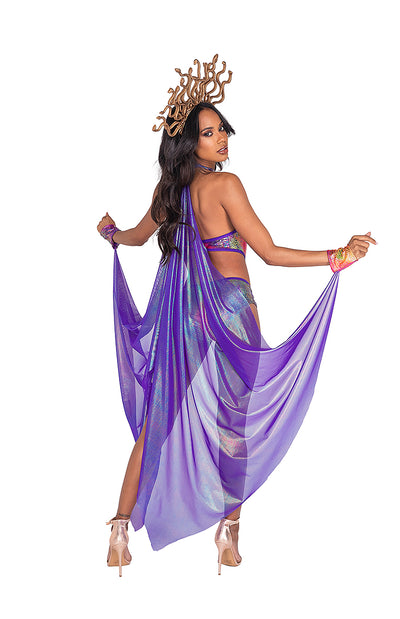 2-Piece Mesmerizing Medusa Costume