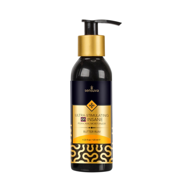 Sensuva Ultra-Stimulating ON Insane Personal Moisturizer Butter Ruem 4.2 oz.