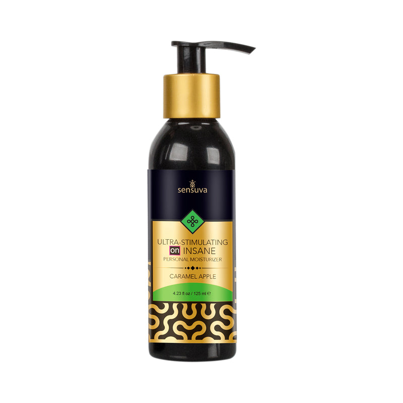 Sensuva Ultra-Stimulating ON Insane Personal Moisturizer Caramel Apple 4.2 oz.