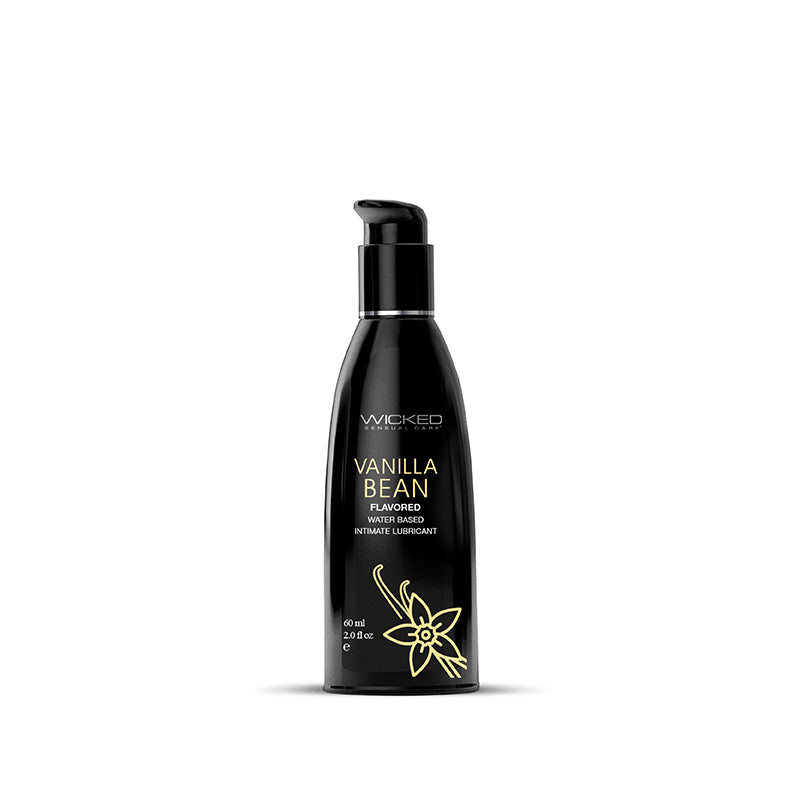 Wicked Aqua Vanilla Bean Water Based Lubricant 2 oz.