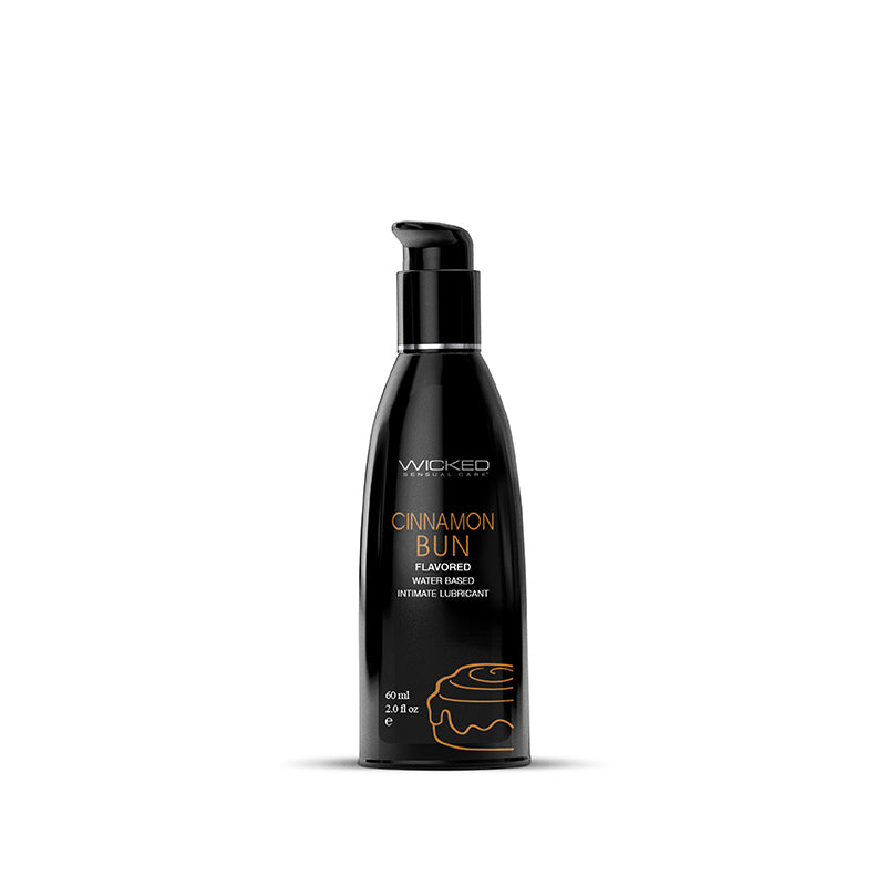 Wicked Aqua Cinnamon Bun Water Based Lubricant 2 oz.