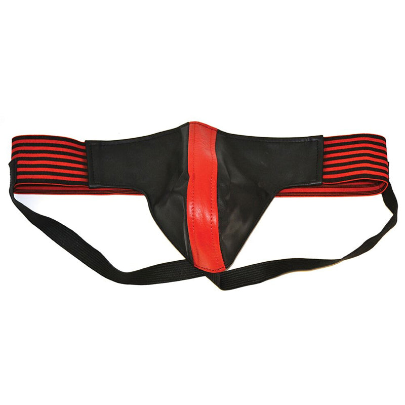 Rouge Jocks with Stripes Black/Red Large