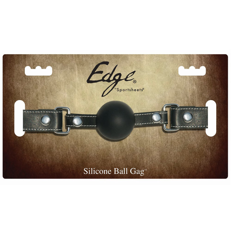 Sportsheets Edge Adjustable Locking Silicone Ball Gag
