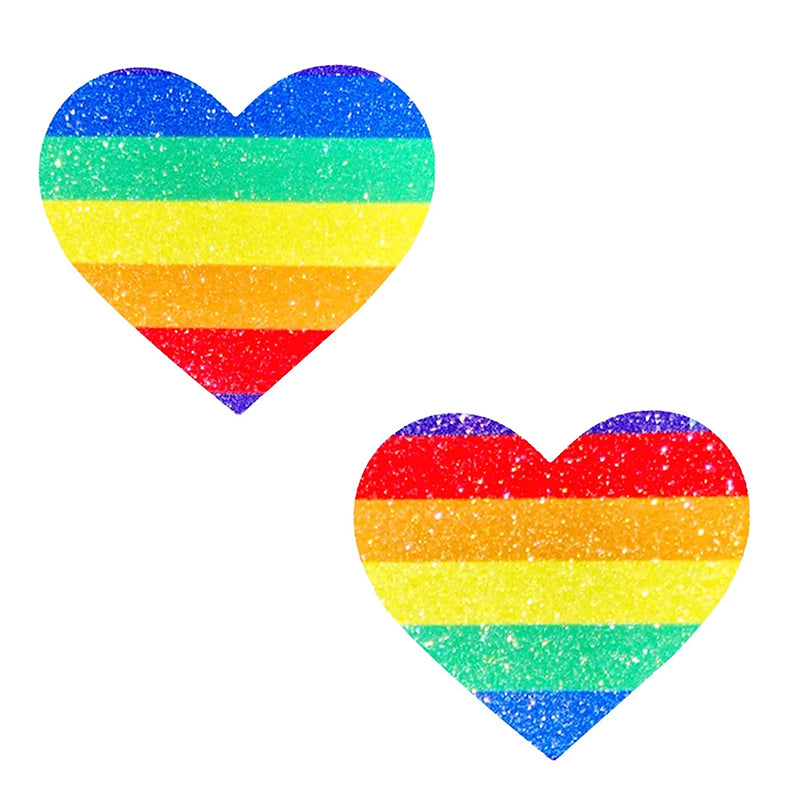 Neva Nude Pasty Heart Rainbow