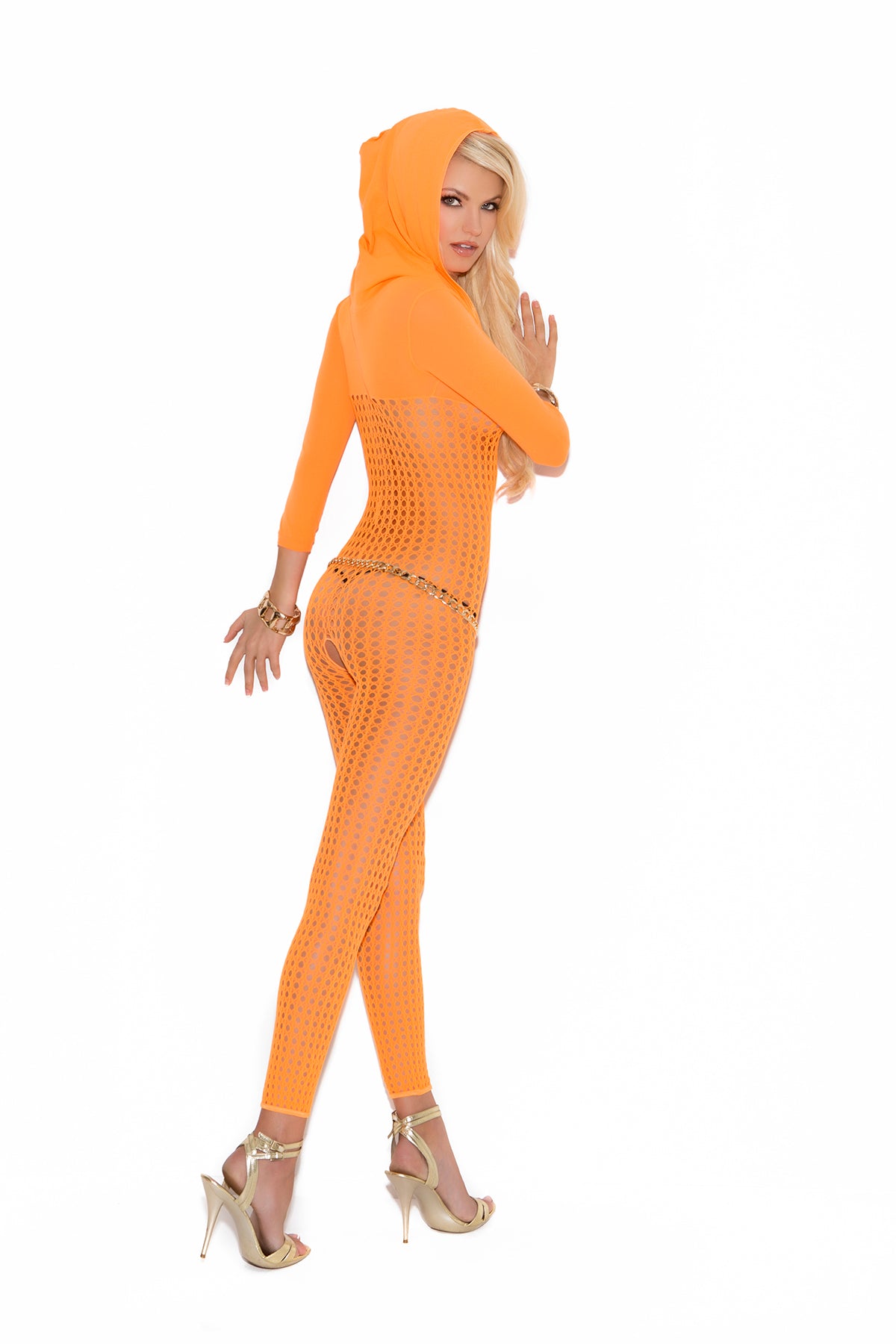 Crochet Bodystocking With Hood