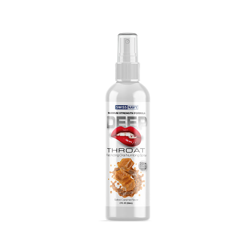 Swiss Navy Deep Throat Spray Salted  Caramel Spray
