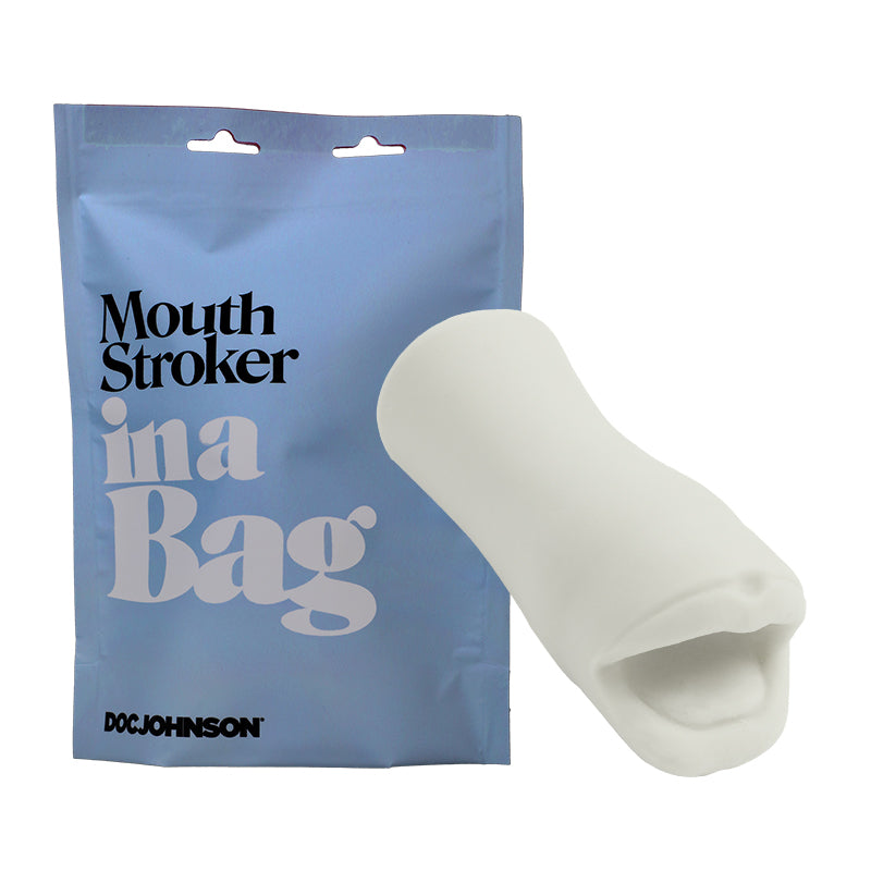 Doc Johnson Mouth Stroker In A Bag Frost