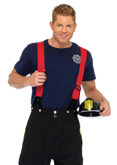 3-piece Fire Captain,pants W/reflective Trim