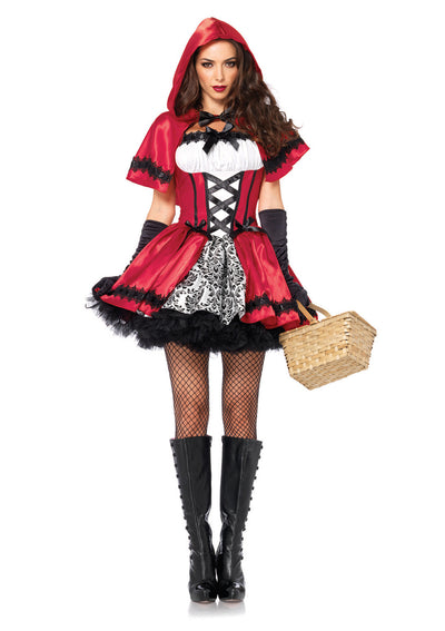 2-piece Gothic Red Riding Hood