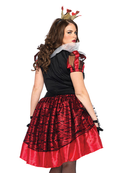 2-piece Plus Size Royal Red Queen