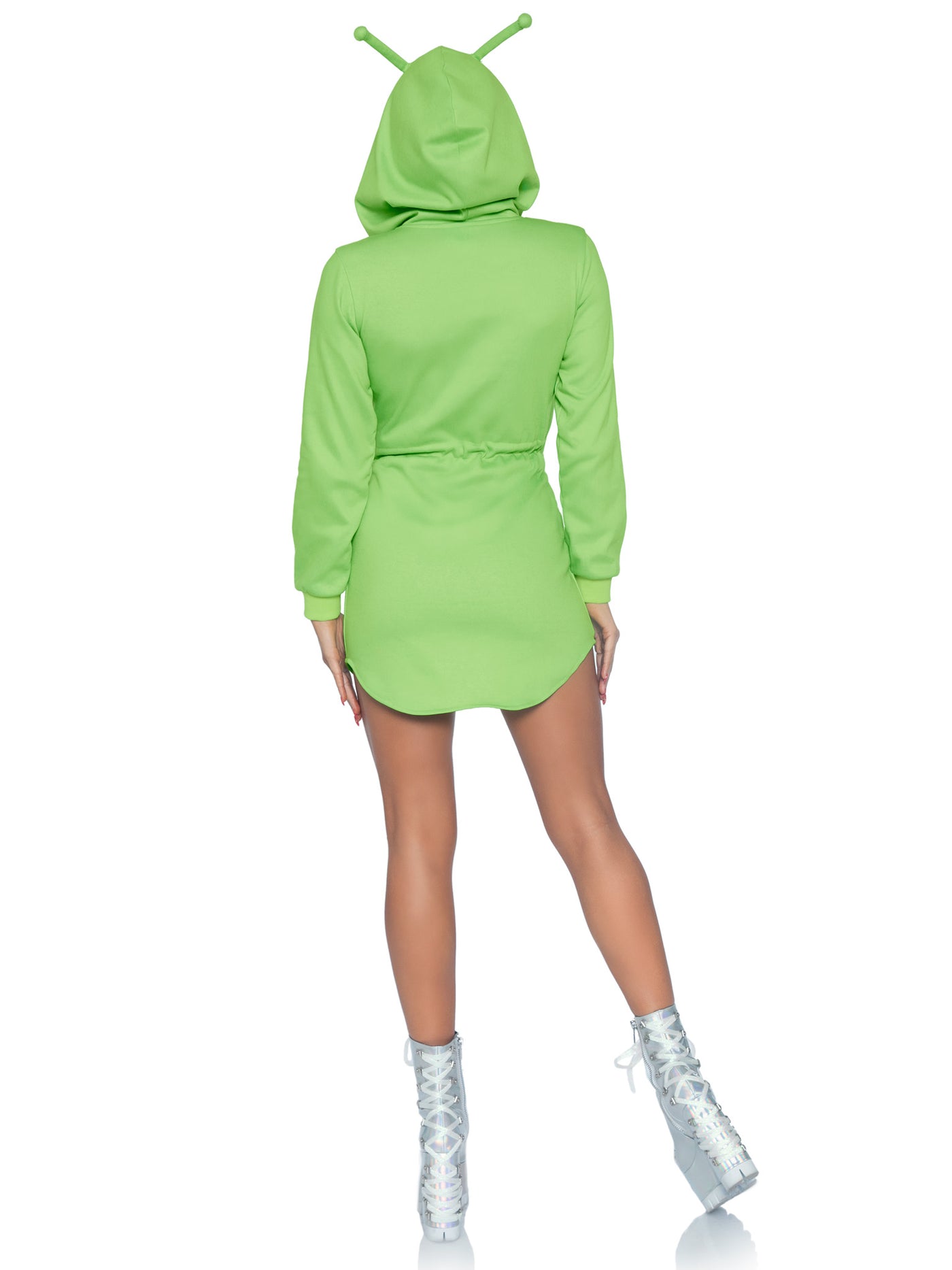 Alien Fleece Hoodie Dress