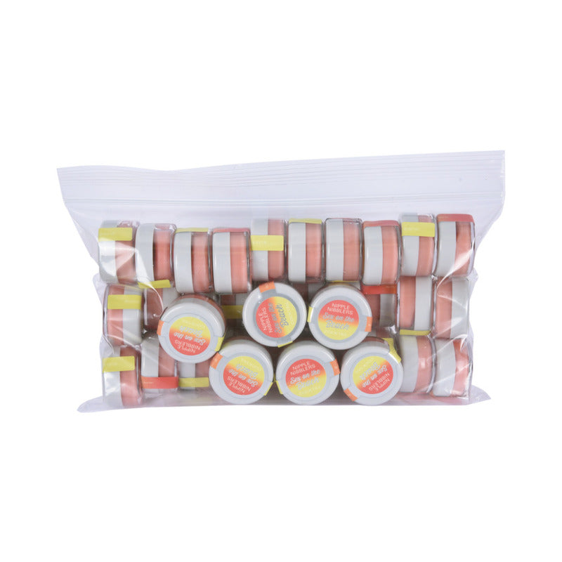 Jelique Nipple Nibblers Cocktail Pleasure Balm 3g Sex On The Beach Bulk Bag 36pc