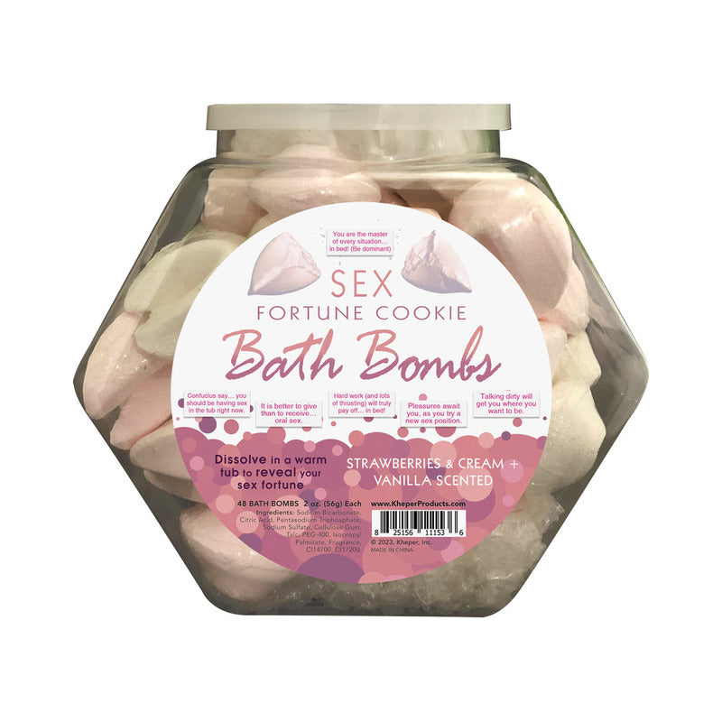 Sex Fortune Cookie Bath Bomb 48-Piece Fishbowl