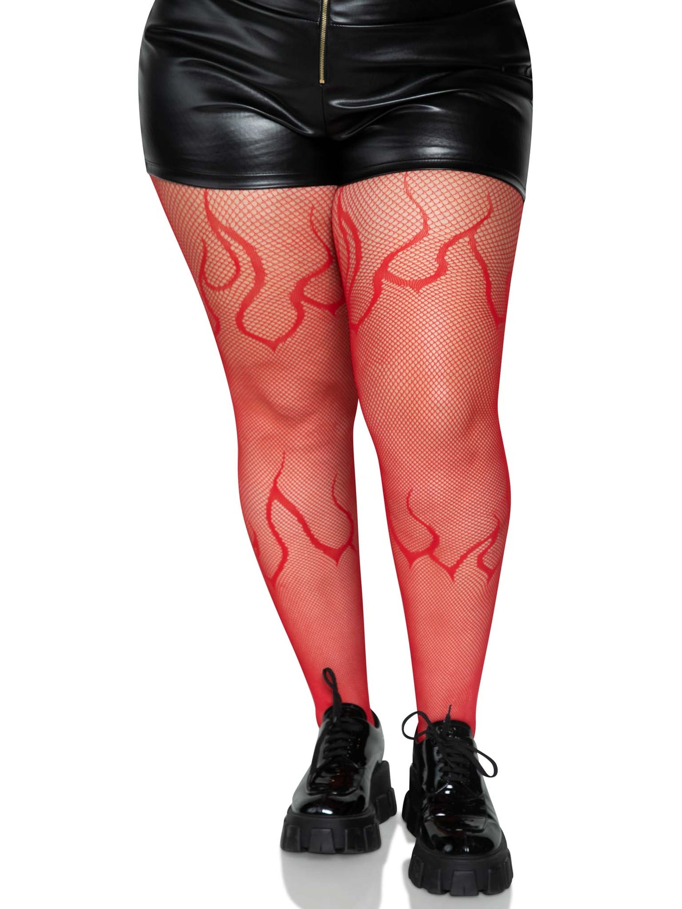 Flame Net Tights