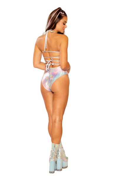 Metallic Wrap Short