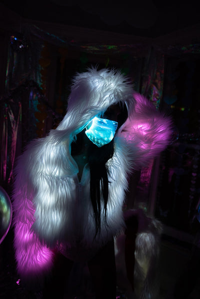 Fiber Optic Rechargeable Mask
